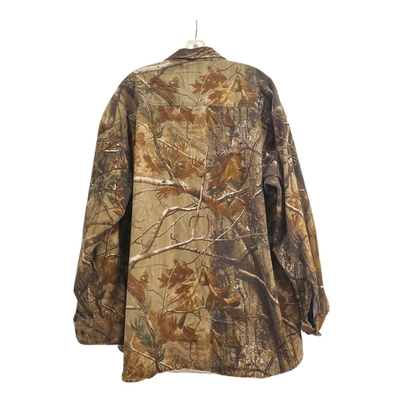 Cabela's Mens CamoBowhunter's Shirt Realtree Xtra Silent Weave Size 2XL/2XG - Picture 2 of 10
